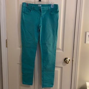 Aeropostale Teal Lola Jeggings